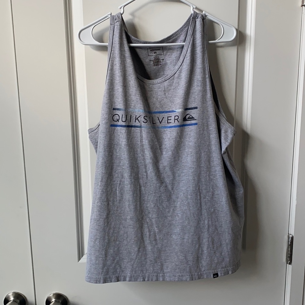 Gray Quiksilver Tank